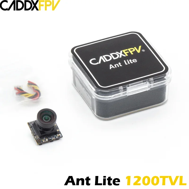CADDX Ant Lite Analog Camera 1200TVL FPV Cycle Edition FOV165 Global WDR PAL NTSC Switchable 14X14mm for RC FPV Tinywhoop Drone
CADDX Ant Lite Analog Camera 1200TVL FPV Cycle Edition FOV165 Global WDR PAL NTSC Switchable 14X14mm for RC FPV Tinywhoop Drone