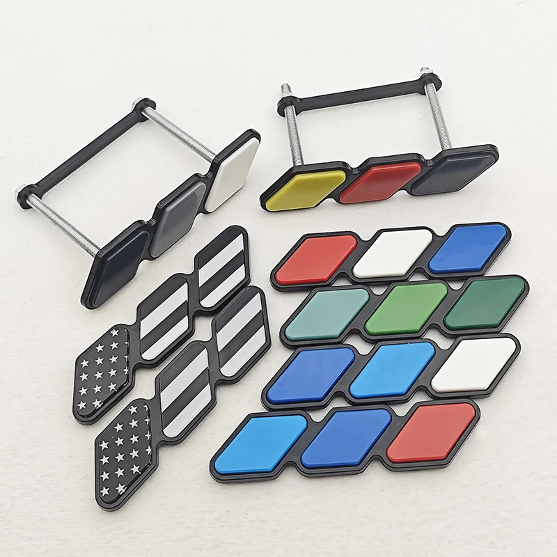 3 Colors Grille Badge Tri Colors Emblem For Toyota Tacoma Tundra 4Runner Highlande Rav4 CHR Strip Air Inlet Auto Car Accessories
3 Colors Grille Badge Tri Colors Emblem For Toyota Tacoma Tundra 4Runner Highlande Rav4 CHR Strip Air Inlet Auto Car Accessories