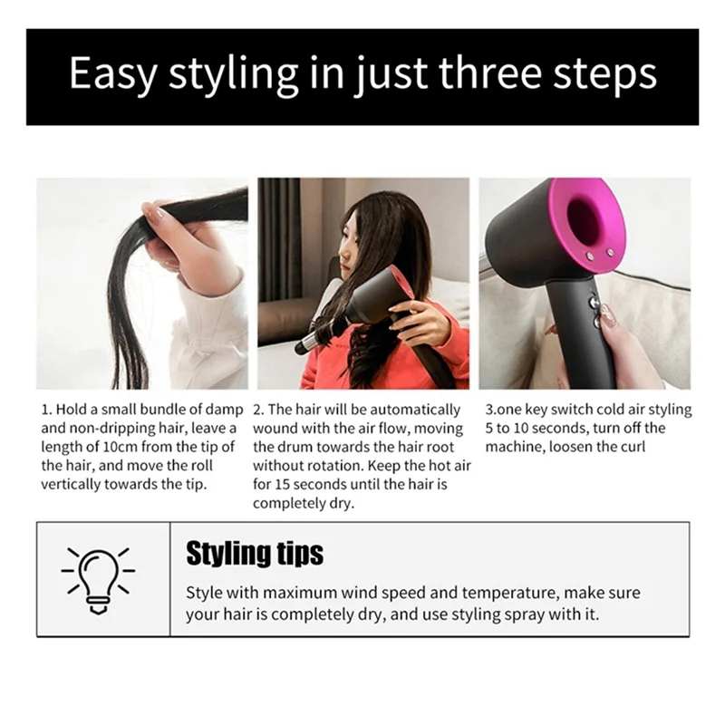 ABWG-Hair Curler for Dyson Supersonic Hair Dryer HD01 HD02 HD03 HD04 HD08+Diffusion Nozzle Accessory for Multiple Hair
ABWG-Hair Curler for Dyson Supersonic Hair Dryer HD01 HD02 HD03 HD04 HD08+Diffusion Nozzle Accessory for Multiple Hair