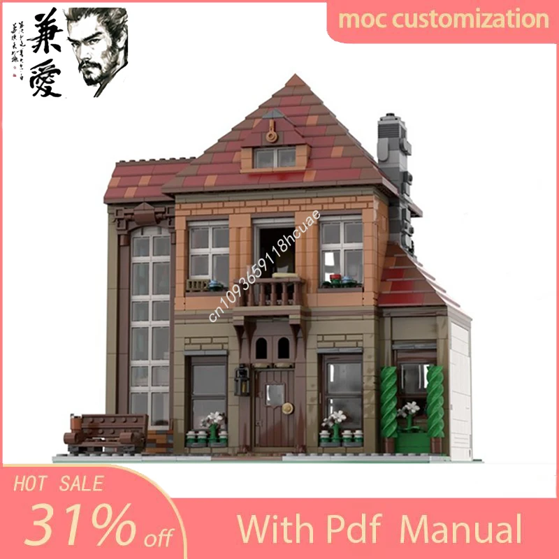 MOC-76437 Custom Modular Building Mediterranean Holiday House Street View Model Building Block Diy Creative Bricks Toys Kid Gift
MOC-76437 Custom Modular Building Mediterranean Holiday House Street View Model Building Block Diy Creative Bricks Toys Kid Gift