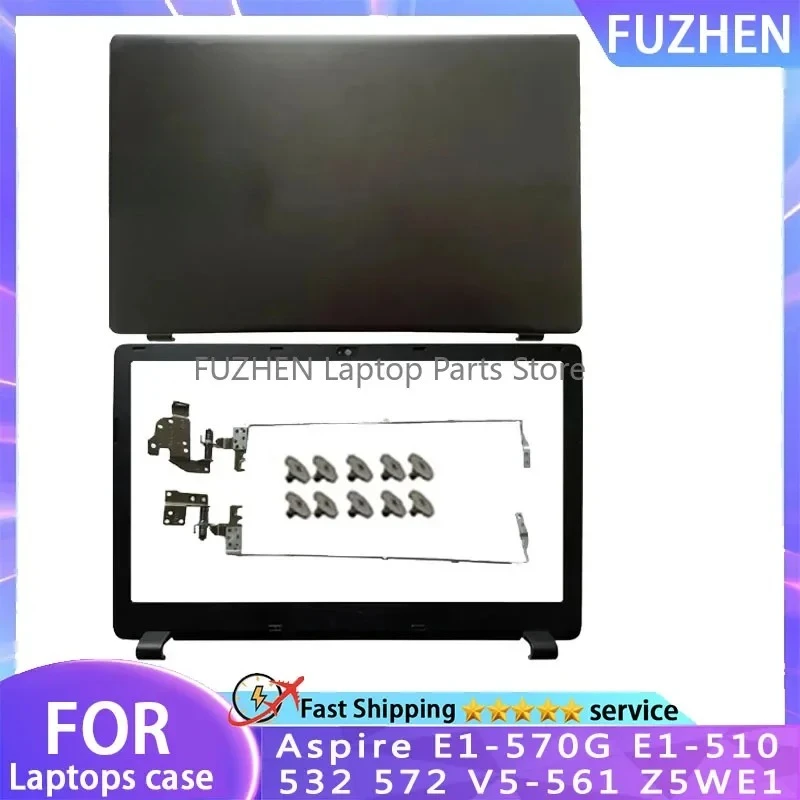 Laptop Housing Case For Aspire E1-510 E1-530 E1-532 E1-570 E1-570G E1-572G E1-572 Z5WE1 LCD BACK COVER/Front Bezel /Hinges
Laptop Housing Case For Aspire E1-510 E1-530 E1-532 E1-570 E1-570G E1-572G E1-572 Z5WE1 LCD BACK COVER/Front Bezel /Hinges