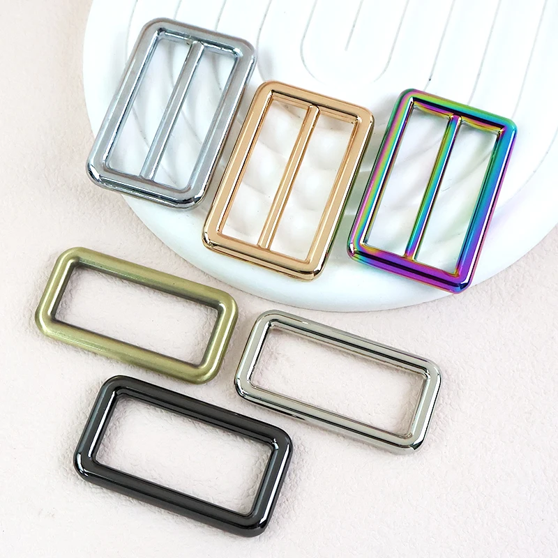 5/10Pcs 15-50mm Metal Bag Strap Buckles Tri-Glide Slider Ring Buckle Adjust Clasp Loop Hook Webbing DIY Hardware Accessories
5/10Pcs 15-50mm Metal Bag Strap Buckles Tri-Glide Slider Ring Buckle Adjust Clasp Loop Hook Webbing DIY Hardware Accessories