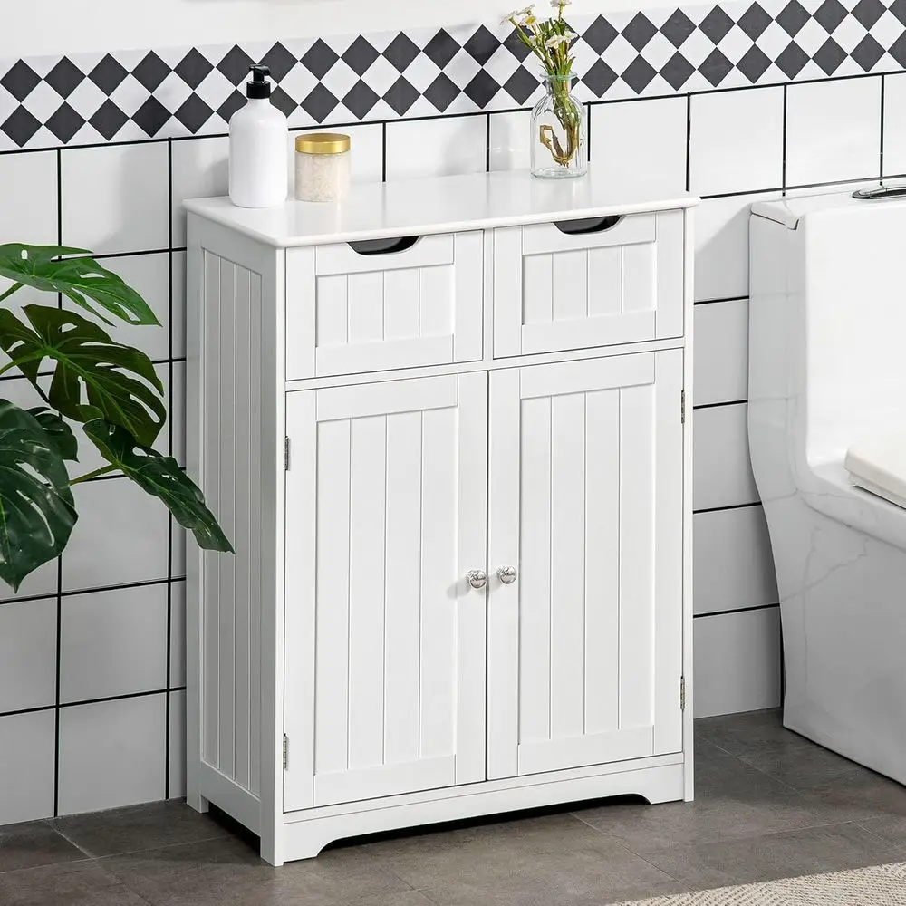 reestanding Bathroom Storage Cabinet, loor Cabinet with 2 Ders, Adjustable Shel, or Bathroom, Living Room or Entryway, White
reestanding Bathroom Storage Cabinet, loor Cabinet with 2 Ders, Adjustable Shel, or Bathroom, Living Room or Entryway, White