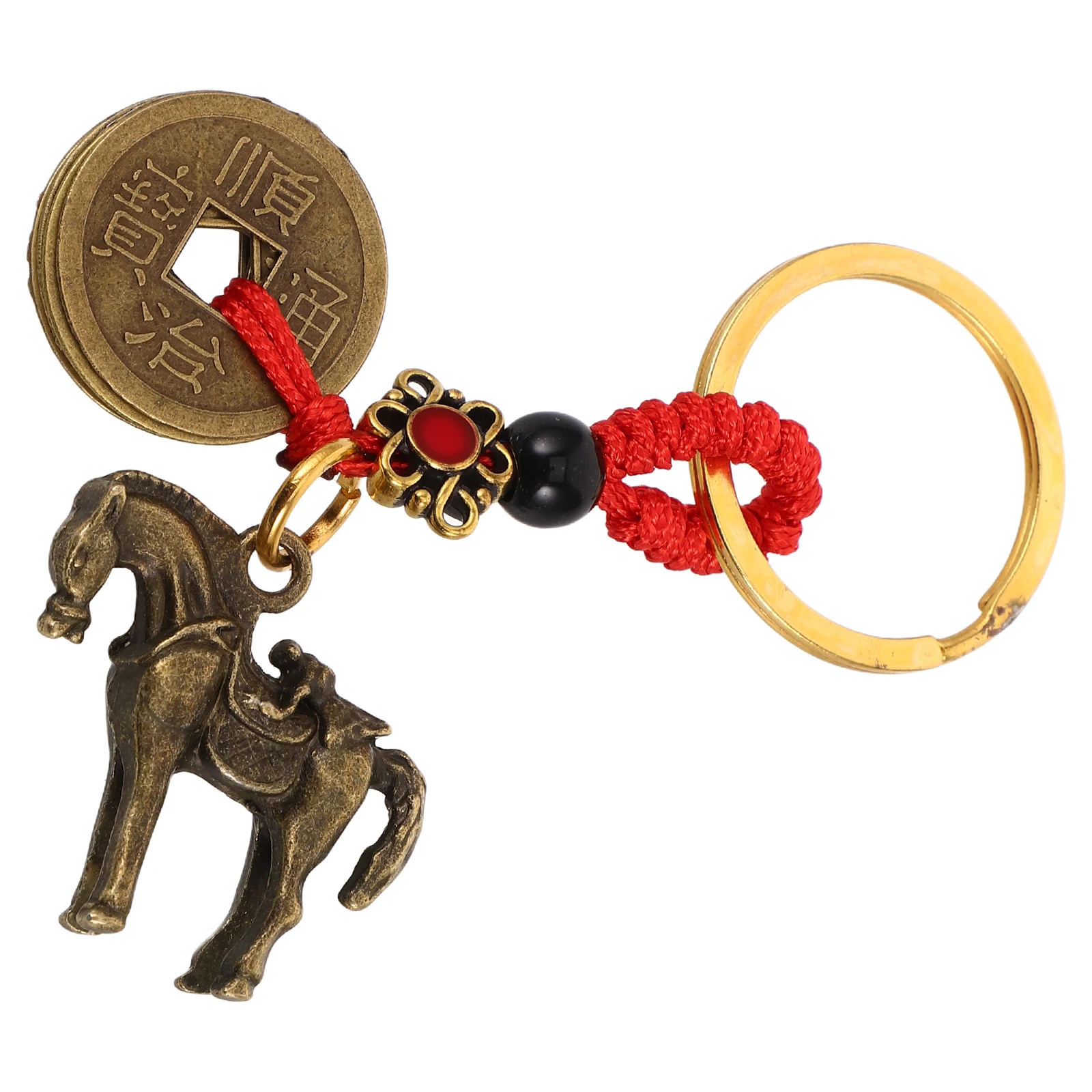 Brass Car Accessories Lucky Feng Shui Charm Wealth Safe Travel Decor Piece Hanging nament Rearview Mirror Prosperity
Brass Car Accessories Lucky Feng Shui Charm Wealth Safe Travel Decor Piece Hanging nament Rearview Mirror Prosperity