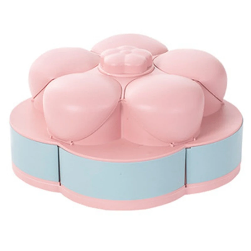 Creative Double-Layer Rotating Fruit Tray Household Candy Box Split Dried Fruit Tray
Creative Double-Layer Rotating Fruit Tray Household Candy Box Split Dried Fruit Tray