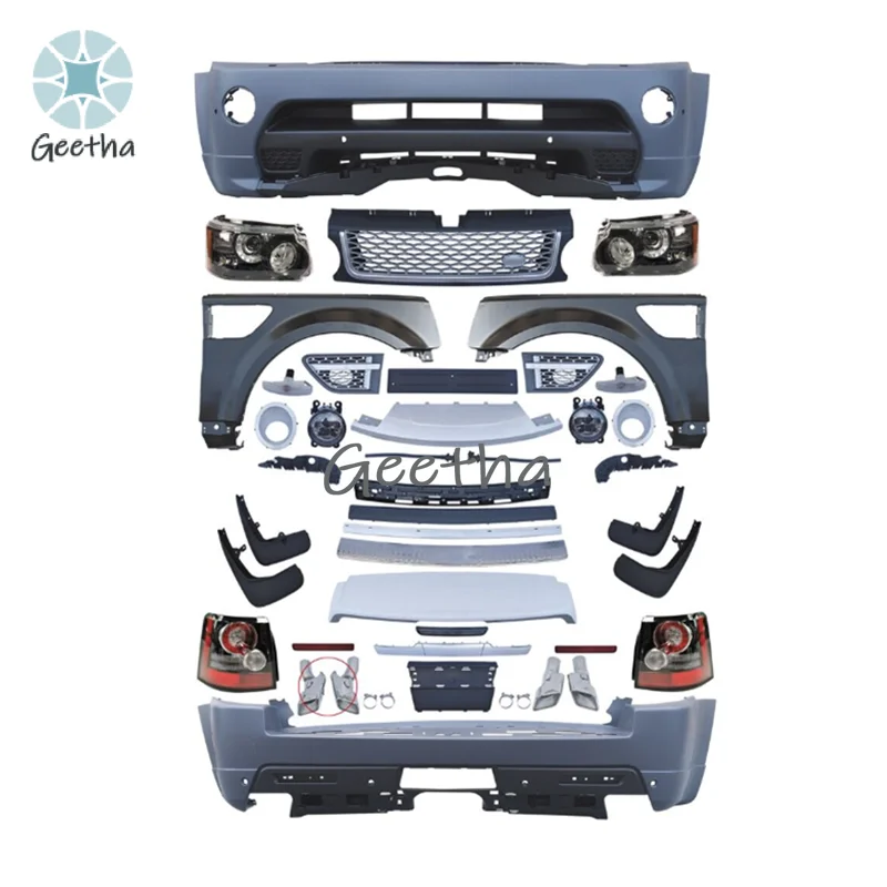 Для обновления комплекта кузова для подтяжки лица Bodykit по индивидуальному заказу для Land Rover Range Rover Sport L320 2006 2008–2012 2010 2011
Для обновления комплекта кузова для подтяжки лица Bodykit по индивидуальному заказу для Land Rover Range Rover Sport L320 2006 2008–2012 2010 2011