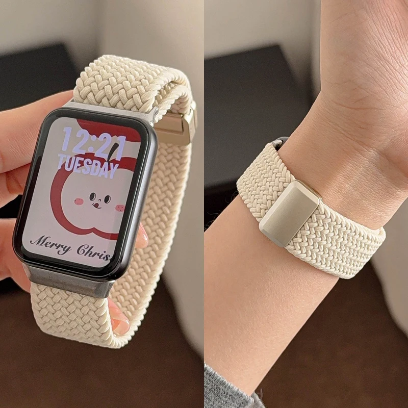 Magnetic Braided Nylon Band for Redmi Watch 5 4 Strap Solo Loop Adjustable Sport Correa Bracelet for Xiaomi Mi Band 9 8 Pro Belt
Magnetic Braided Nylon Band for Redmi Watch 5 4 Strap Solo Loop Adjustable Sport Correa Bracelet for Xiaomi Mi Band 9 8 Pro Belt