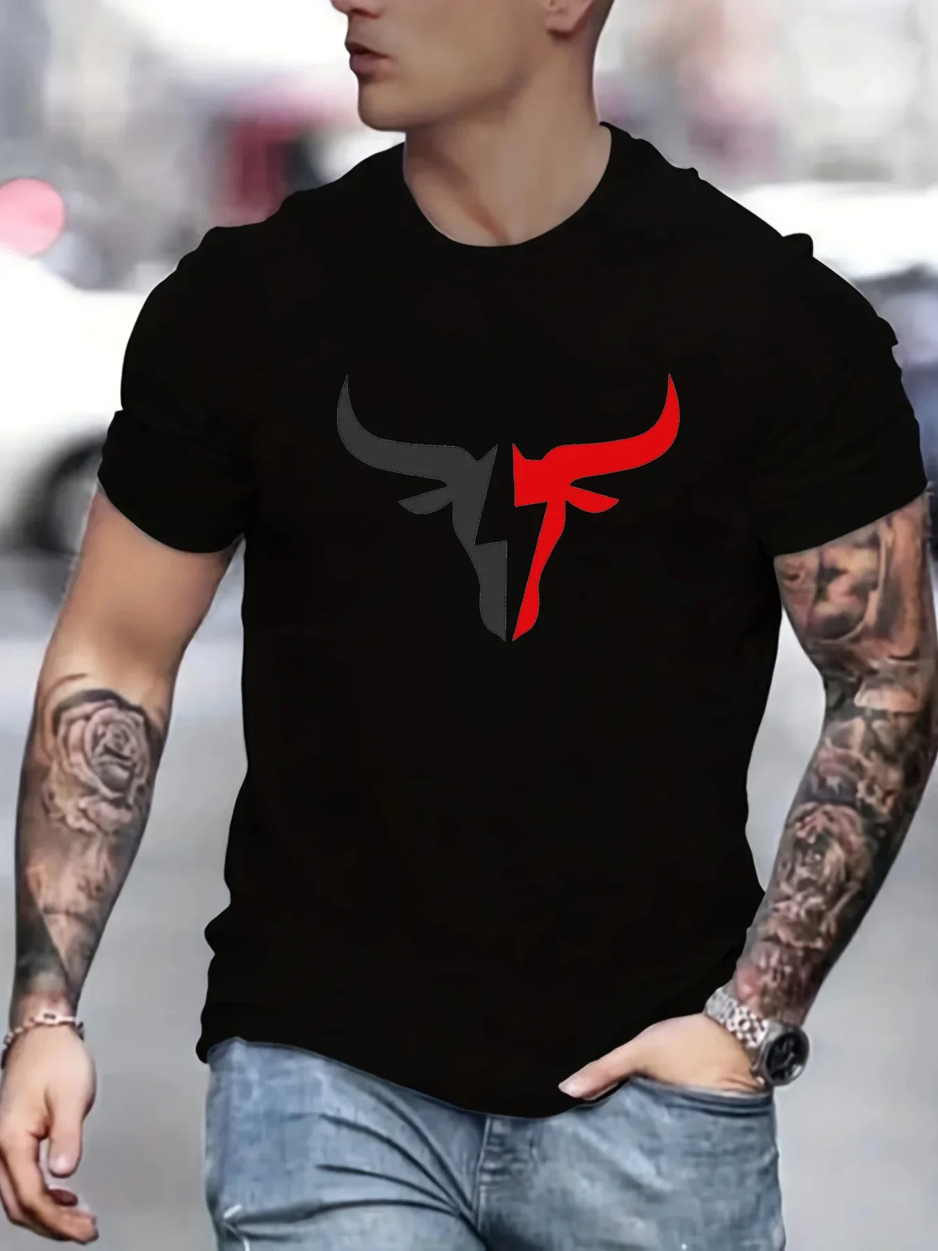 Summer simple graphic T-shirt High quality short sleeve T-shirt with breathable 100% cotton men's T-shirt men's clothes top
Summer simple graphic T-shirt High quality short sleeve T-shirt with breathable 100% cotton men's T-shirt men's clothes top