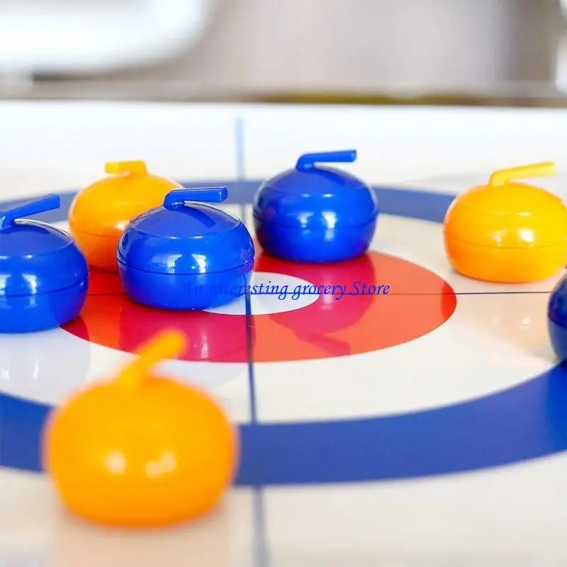 652D Family Fun Indoor Sports Game Come with Tabletop Curling Stones, Easy to Set Up
652D Family Fun Indoor Sports Game Come with Tabletop Curling Stones, Easy to Set Up