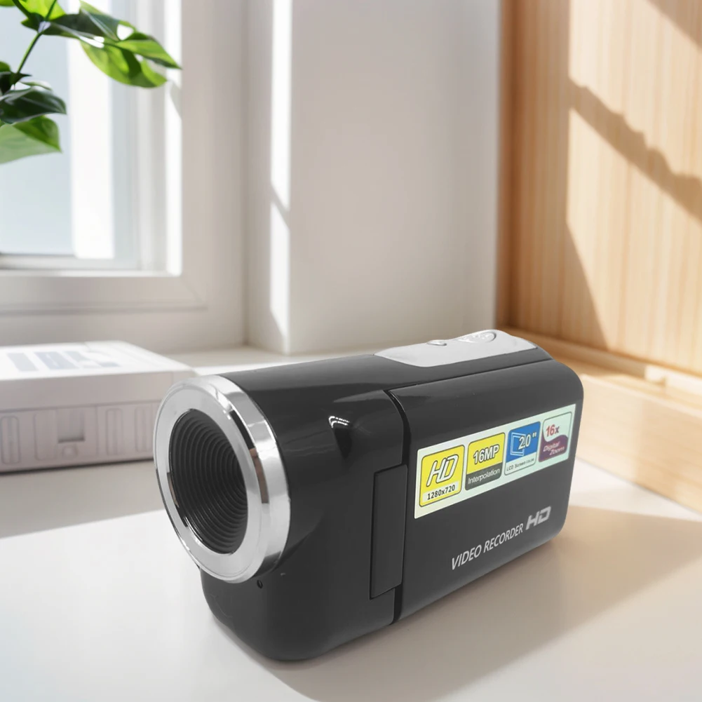 16MP 720P Portable DV Camcorder with USB Cable Vlogging Camera 2.0 Inch TFT Color Screen Built-in LED Flash for Students Teens
16MP 720P Portable DV Camcorder with USB Cable Vlogging Camera 2.0 Inch TFT Color Screen Built-in LED Flash for Students Teens