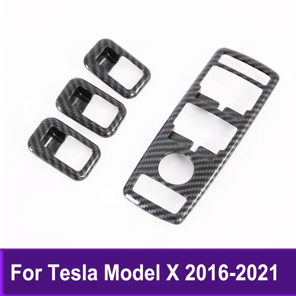 Аксессуары для интерьера для Tesla Model X 2016-2020 2021, переключатель стеклоподъемника из углеродного волокна, отделка панели подлокотника, Стайлинг автомобиля
Аксессуары для интерьера для Tesla Model X 2016-2020 2021, переключатель стеклоподъемника из углеродного волокна, отделка панели подлокотника, Стайлинг автомобиля
