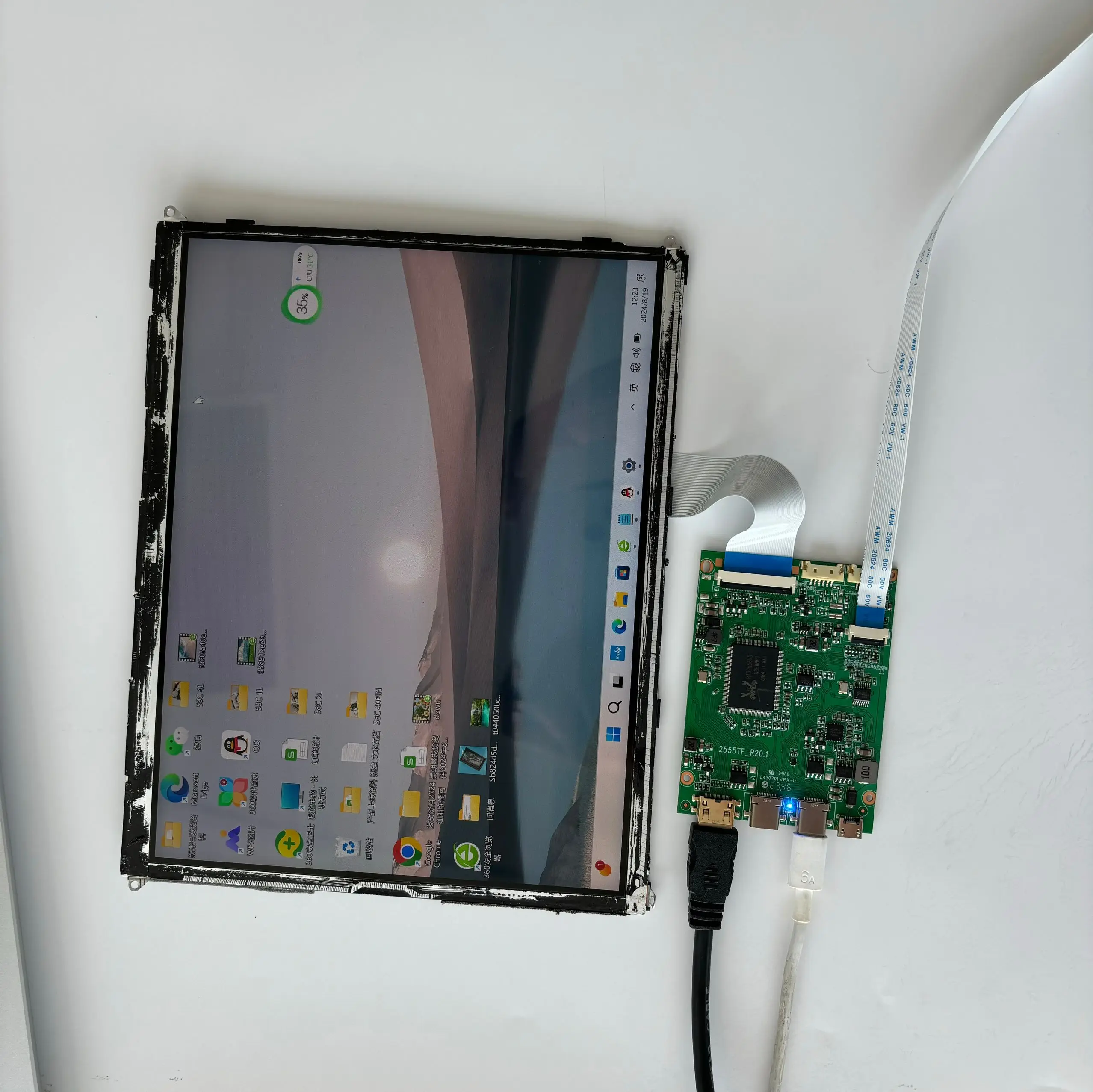 Controller Board 2 type-C HD-MI with panel For iPad 3 Ipad 4 9.7 Inch LP097QX1-SPA1 LTL097QL01 IPS 2048*1536 LED Screen Monitor
Controller Board 2 type-C HD-MI with panel For iPad 3 Ipad 4 9.7 Inch LP097QX1-SPA1 LTL097QL01 IPS 2048*1536 LED Screen Monitor