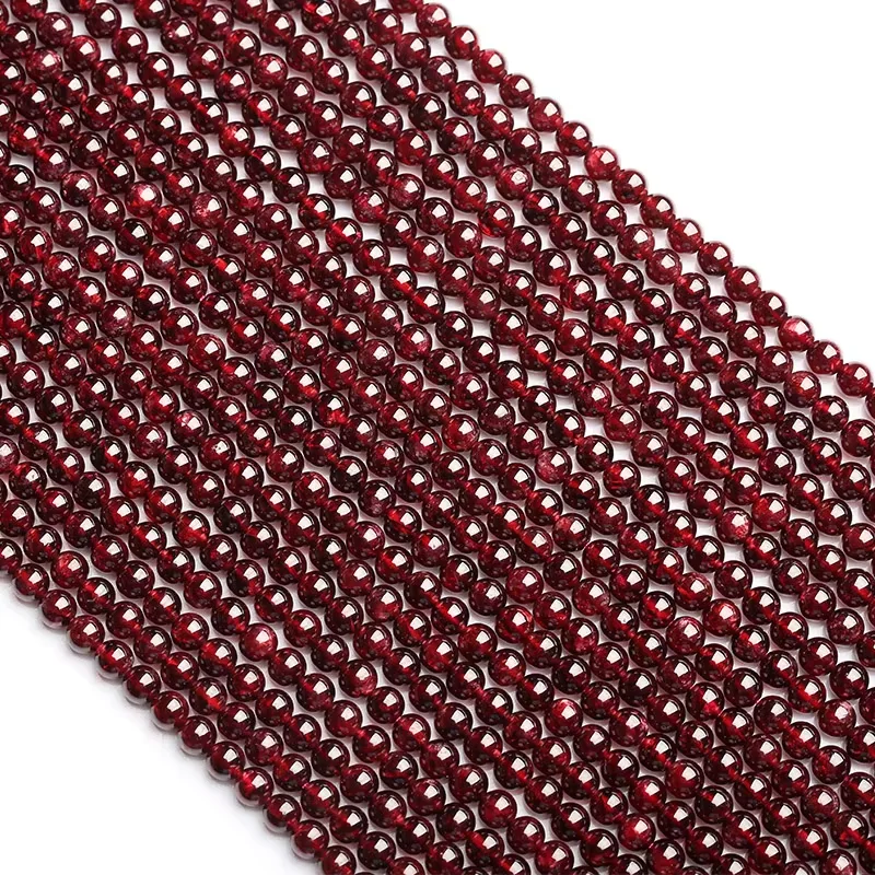 2pcs HighWholesale Natural Red Garnet Round Loose Stone Small Beads 3mm-10mm Fit Jewelry DIY Necklaces or Bracelets
2pcs HighWholesale Natural Red Garnet Round Loose Stone Small Beads 3mm-10mm Fit Jewelry DIY Necklaces or Bracelets
