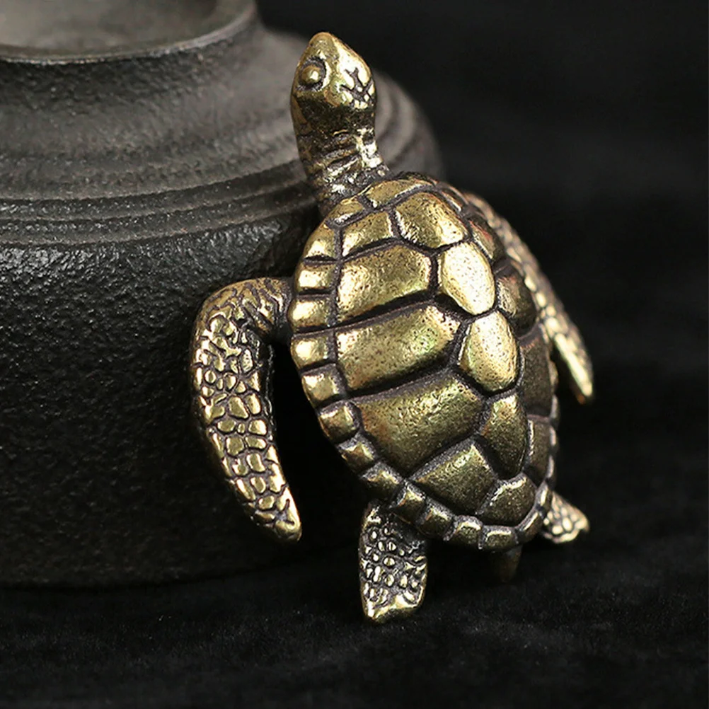 Brass Turtle Decoration Vintage Style Home Desk Ornament for Office Desktop Decorative Statue Animal Sculpture
Brass Turtle Decoration Vintage Style Home Desk Ornament for Office Desktop Decorative Statue Animal Sculpture