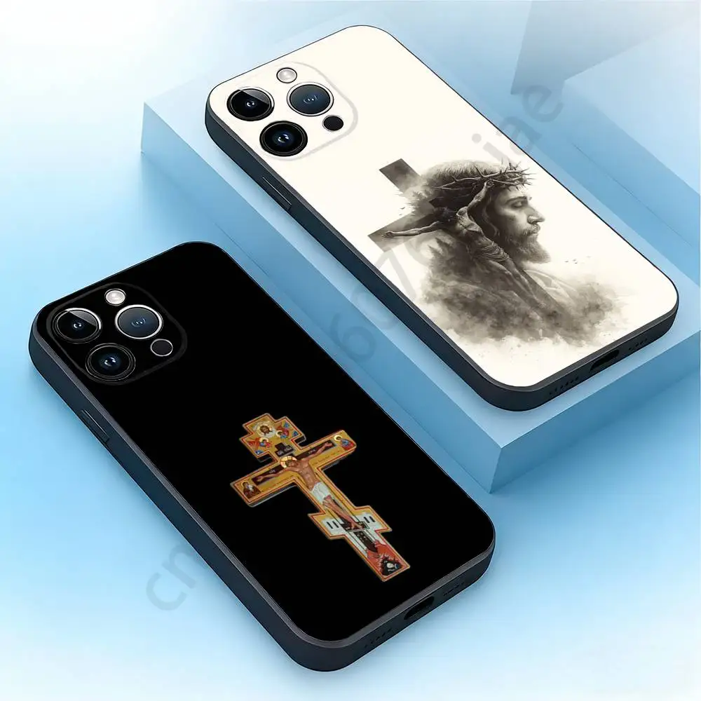 Orthodox Cross Icon Phone Case For iPhone 17,16,15,14,13,12,11,Pro,Max,Plus,Mini, Anti Fall Black Matte Soft Bumper
Orthodox Cross Icon Phone Case For iPhone 17,16,15,14,13,12,11,Pro,Max,Plus,Mini, Anti Fall Black Matte Soft Bumper