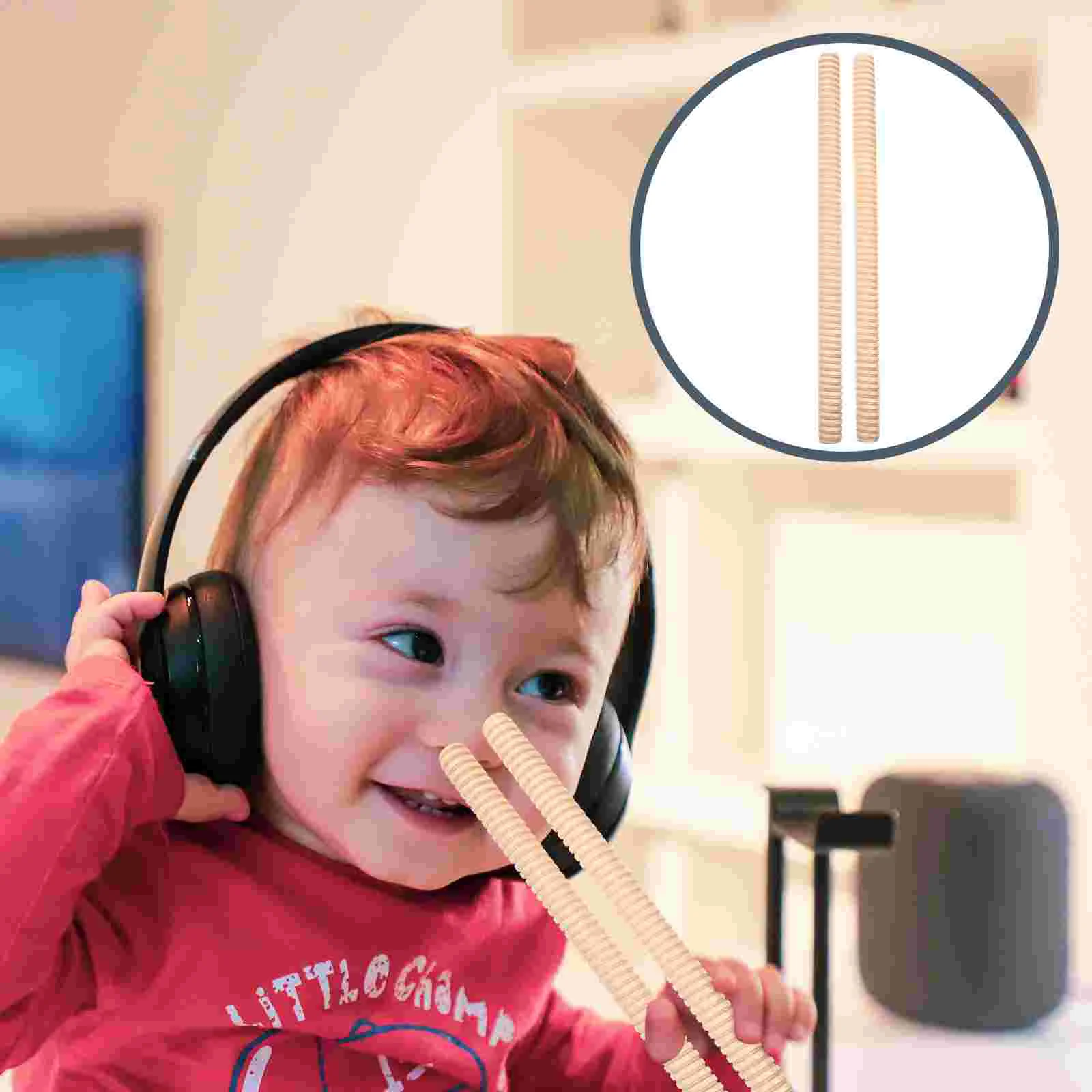 2 Pcs Wooden Music Rhythm Sticks Instrument Supplies Claves Percussion Toys Lightweight Safe Classroom Kids Adults
2 Pcs Wooden Music Rhythm Sticks Instrument Supplies Claves Percussion Toys Lightweight Safe Classroom Kids Adults