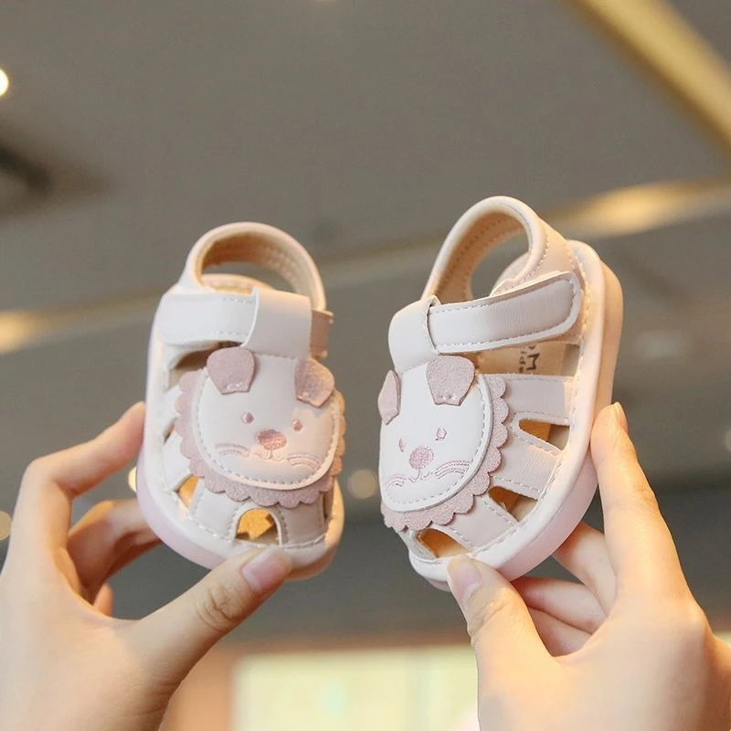 Summer Toddler Soft Sole Walking Shoes Cartoon Anti-Slip Hook and Loop for Boys Girls
Summer Toddler Soft Sole Walking Shoes Cartoon Anti-Slip Hook and Loop for Boys Girls