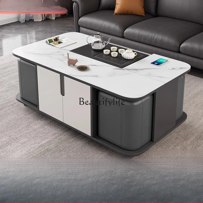 ls 42 Multifunctional coffee table Electric lifting integrated rock slab Intelligent tea table
ls 42 Multifunctional coffee table Electric lifting integrated rock slab Intelligent tea table