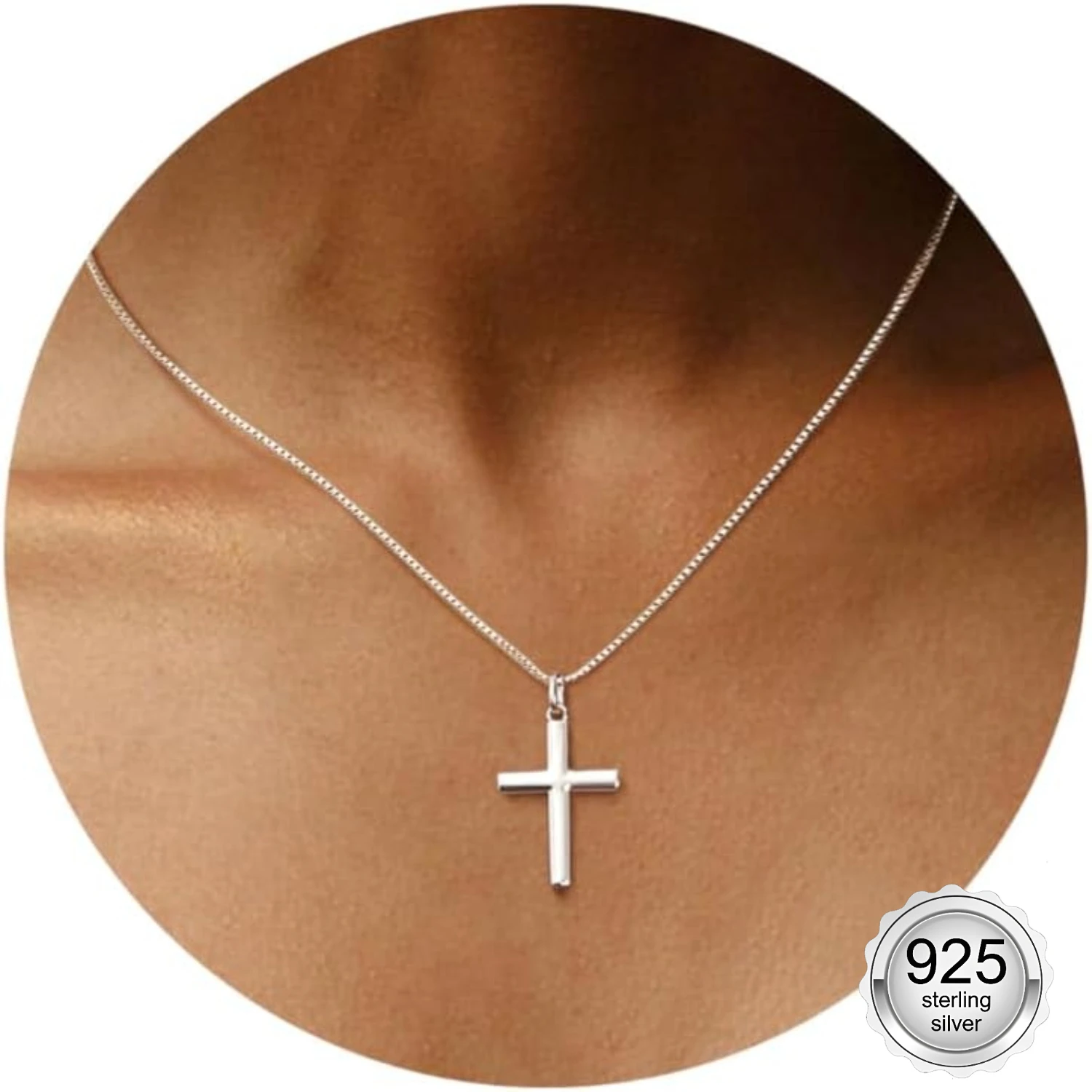 ORAZIO Cross Necklace for Women 925 Sterling Silver 18K Gold Plated Cross Necklaces Chain Cross Pendant Necklace Jewelry Gifts
ORAZIO Cross Necklace for Women 925 Sterling Silver 18K Gold Plated Cross Necklaces Chain Cross Pendant Necklace Jewelry Gifts