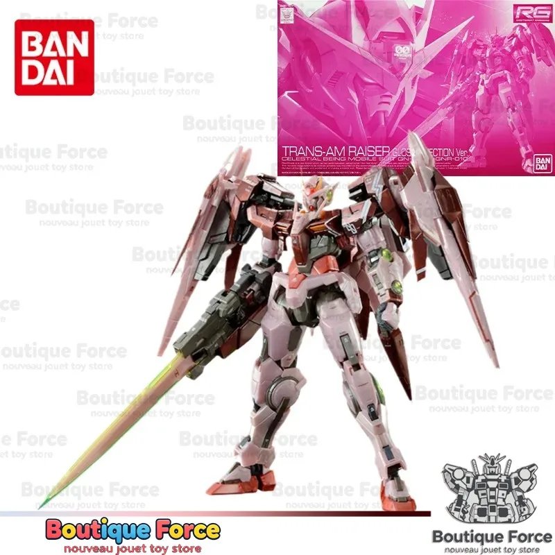Bandai Gundam Model Kit RG TRANS-AM RAISER GLOSS INJECTION VER. PB Limited Anime Action Figure Toy Collectible for Adults
Bandai Gundam Model Kit RG TRANS-AM RAISER GLOSS INJECTION VER. PB Limited Anime Action Figure Toy Collectible for Adults