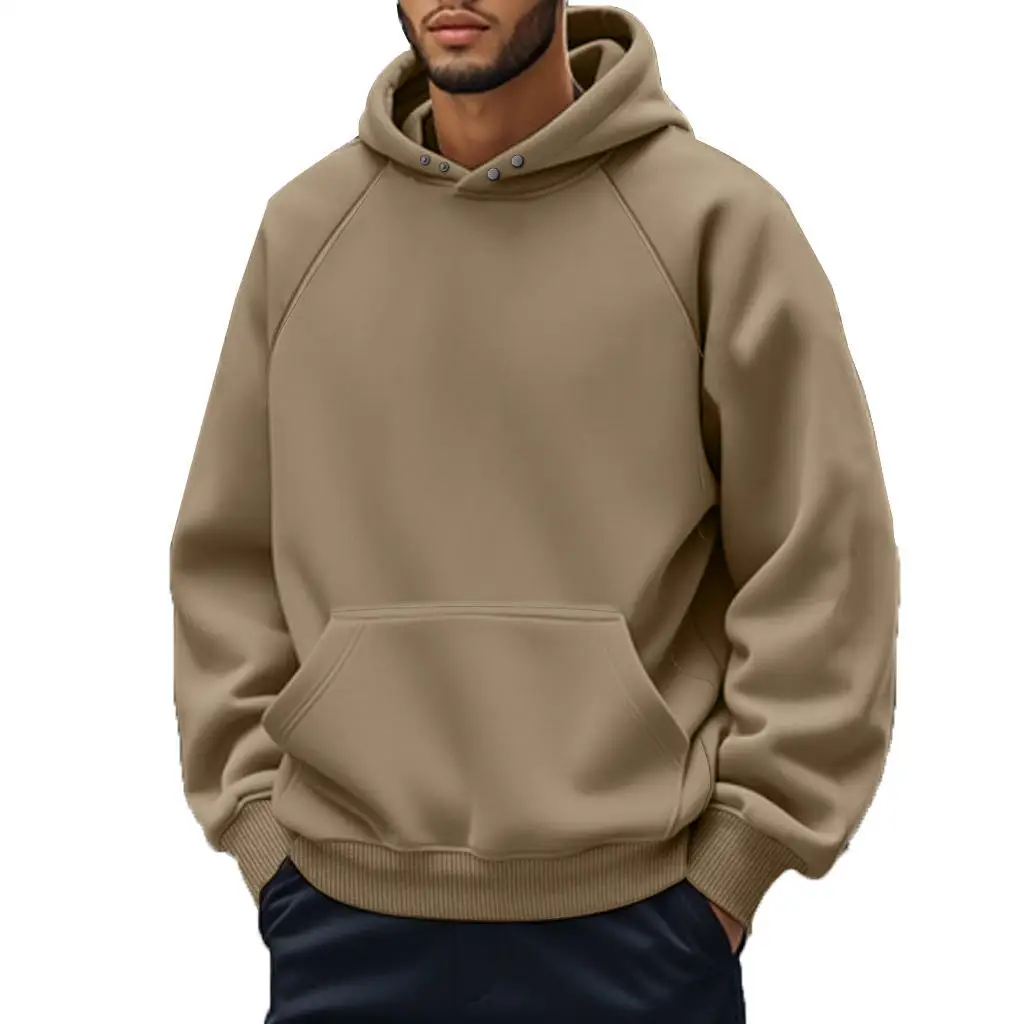 New 2024 Men's Thickened Fleece Lined Hoodie Casual Pocket Top Polyester Fiber Non-iron Treatment Shoulder Sleeve Sweatshirt
New 2024 Men's Thickened Fleece Lined Hoodie Casual Pocket Top Polyester Fiber Non-iron Treatment Shoulder Sleeve Sweatshirt