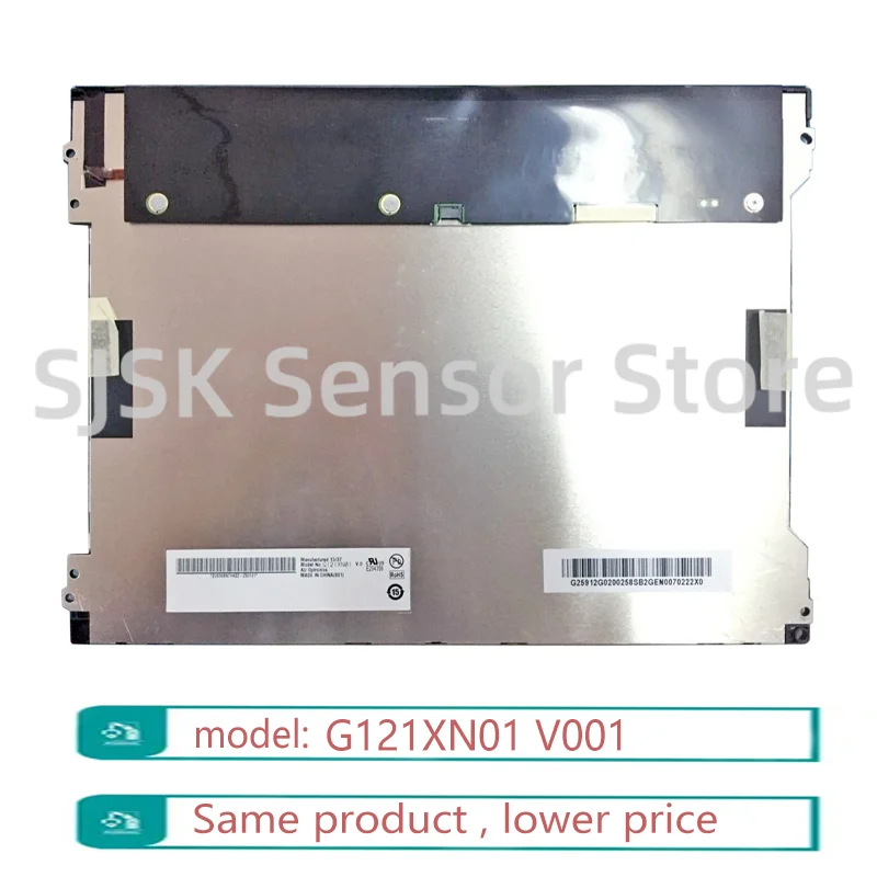 G121XN01 V001 12.1" 1024x768 XGA 500cd/m² LVDS 20pin Matte Industrial LCD Display Panel
G121XN01 V001 12.1" 1024x768 XGA 500cd/m² LVDS 20pin Matte Industrial LCD Display Panel