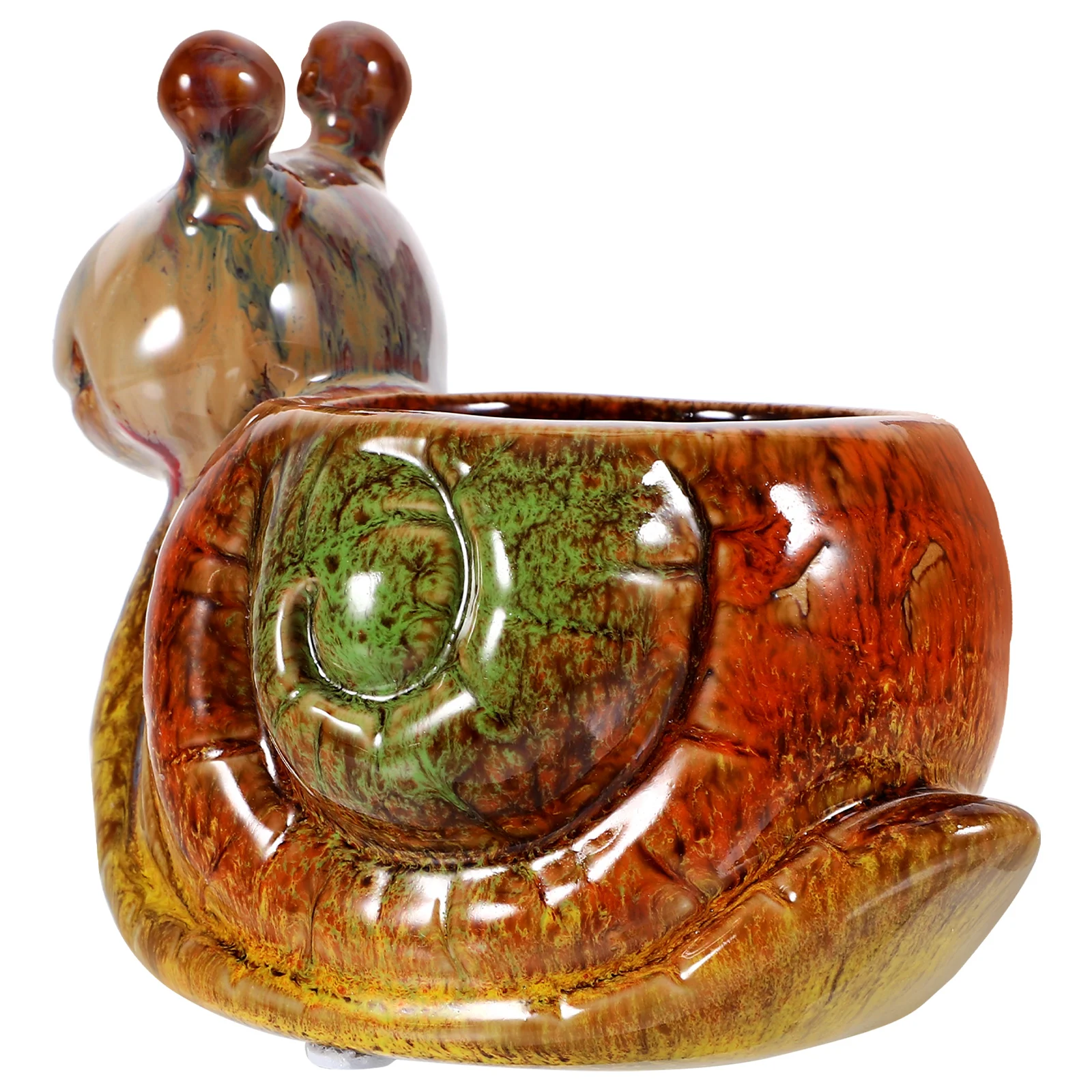 Resin Snail Flowerpot Creative Cartoon Plant Container Balcony Decor Succulent Pot Adornment Stylish Environmental
Resin Snail Flowerpot Creative Cartoon Plant Container Balcony Decor Succulent Pot Adornment Stylish Environmental
