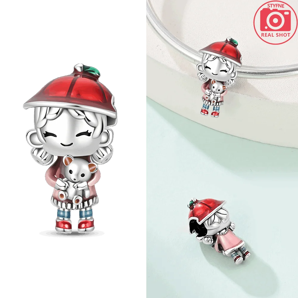 Pendants Woman New Original 925 Silver Beads Girl Boy Holding Roses Bear Lovely Child Fit Bracelet Accessory Gift Set Jewelry
Pendants Woman New Original 925 Silver Beads Girl Boy Holding Roses Bear Lovely Child Fit Bracelet Accessory Gift Set Jewelry