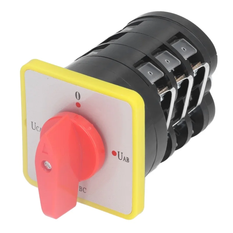 BERM Universal Changeover Switch 2 Position Rotary Cam Selector Industrial Control 16A AC380V
BERM Universal Changeover Switch 2 Position Rotary Cam Selector Industrial Control 16A AC380V