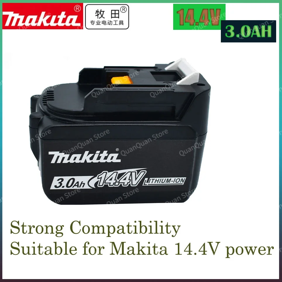 Makita 14.4V 3.0AH BL1430 BL1415 BL1440 196875-4 194558-0 195444-8 rechargeable battery for LED indicator
Makita 14.4V 3.0AH BL1430 BL1415 BL1440 196875-4 194558-0 195444-8 rechargeable battery for LED indicator