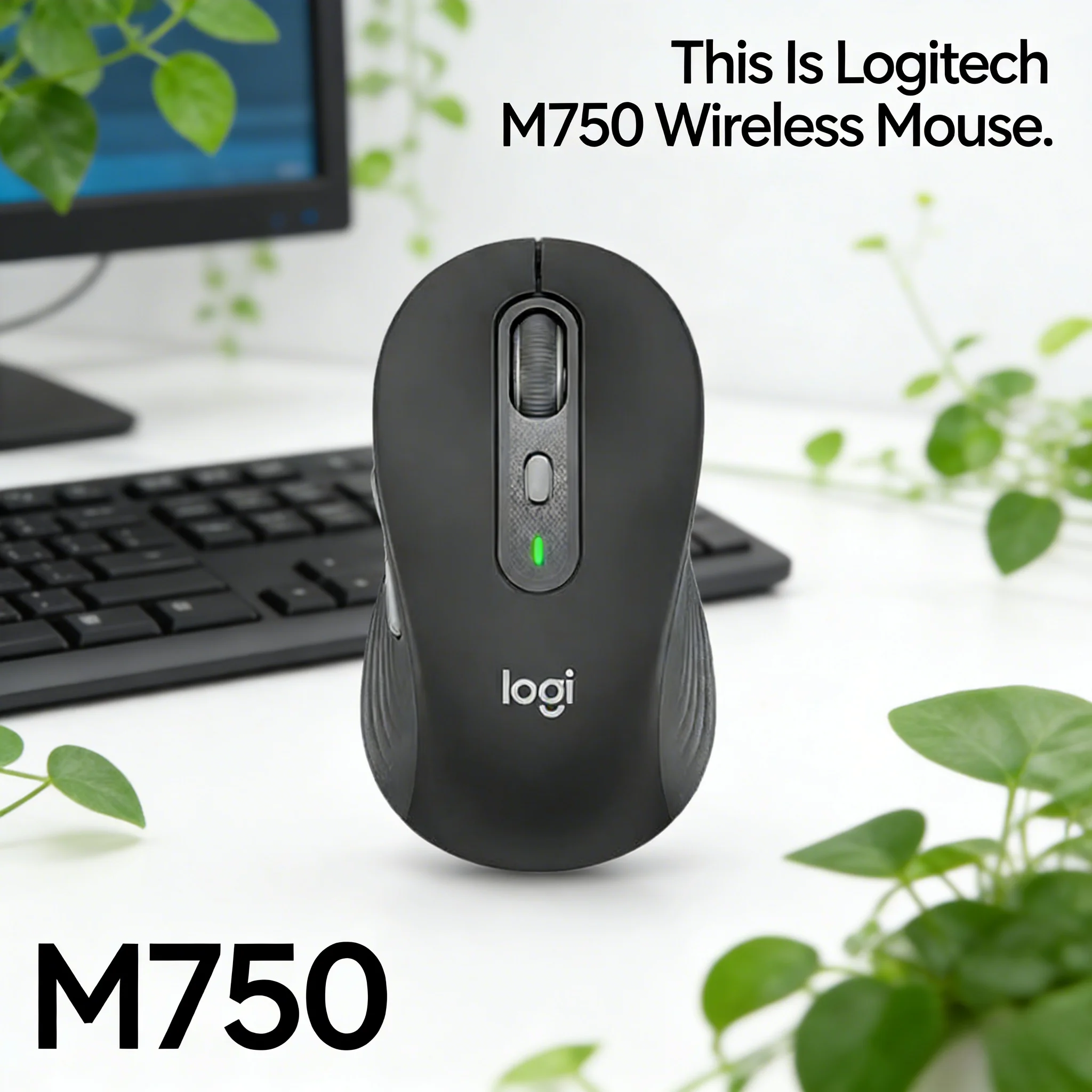 Бесшумная офисная мышь Logitech M750 с регулируемым DPI и точным кликом
Бесшумная офисная мышь Logitech M750 с регулируемым DPI и точным кликом