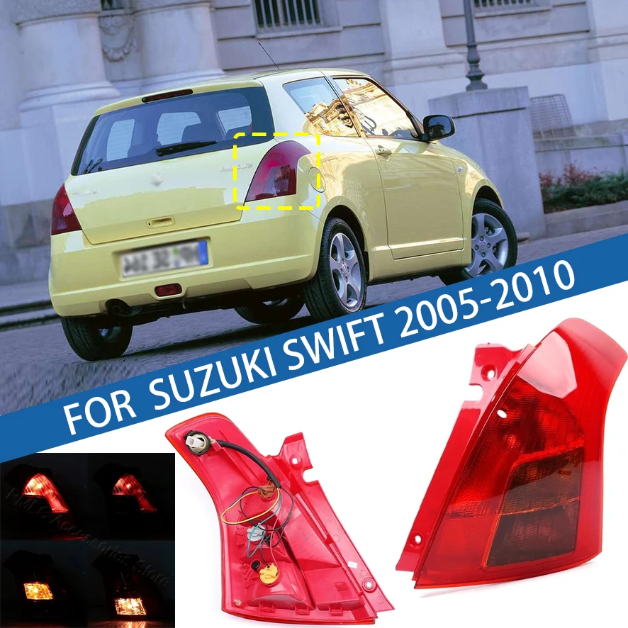 For Suzuki Swift 2005 2006 2007 2008 2009 2010 Car Tail light Rear Bumper Light Stop Brake Lamp Turn Signal Warning
For Suzuki Swift 2005 2006 2007 2008 2009 2010 Car Tail light Rear Bumper Light Stop Brake Lamp Turn Signal Warning