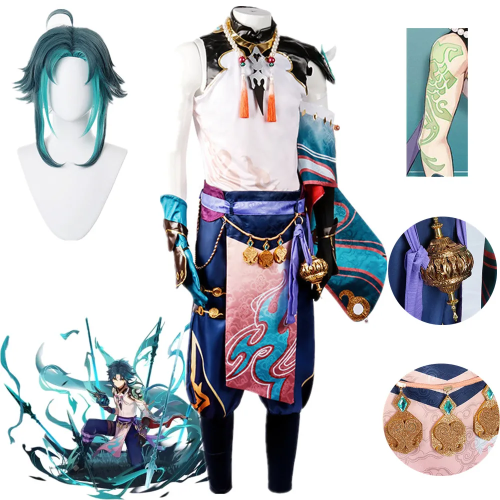 Anime Genshin Impact Xiao Cosplay Costume Carnival Halloween Party Clothing Outfit Game Set Uniform Cos Suit
Anime Genshin Impact Xiao Cosplay Costume Carnival Halloween Party Clothing Outfit Game Set Uniform Cos Suit