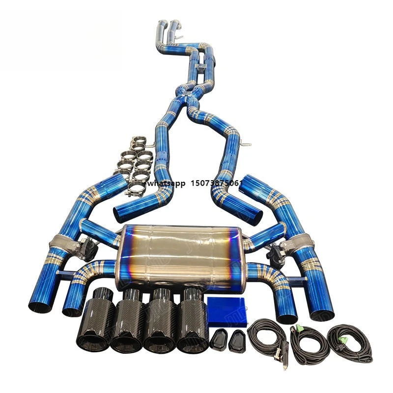 Titanium Alloy Catback Muffler Exhaust System for 2016-2021 M2 Competition F87 Exhaust Equal Length
Titanium Alloy Catback Muffler Exhaust System for 2016-2021 M2 Competition F87 Exhaust Equal Length