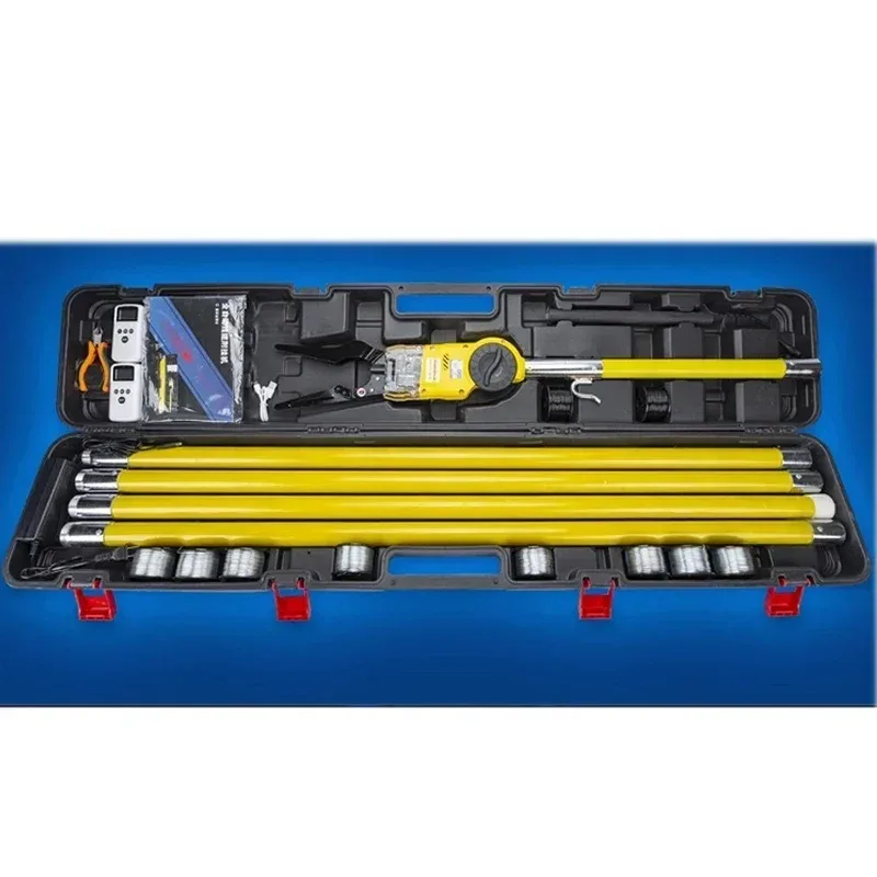 Automatic Optical Cable Attaching Machine - Optical Cable Binding Hanger for Overhead Wire Erection Durable Cable Binding