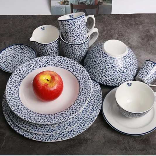 Exported to the UK ceramic tableware Nordic fresh clover new beautiful plates, cups and saucers
Exported to the UK ceramic tableware Nordic fresh clover new beautiful plates, cups and saucers