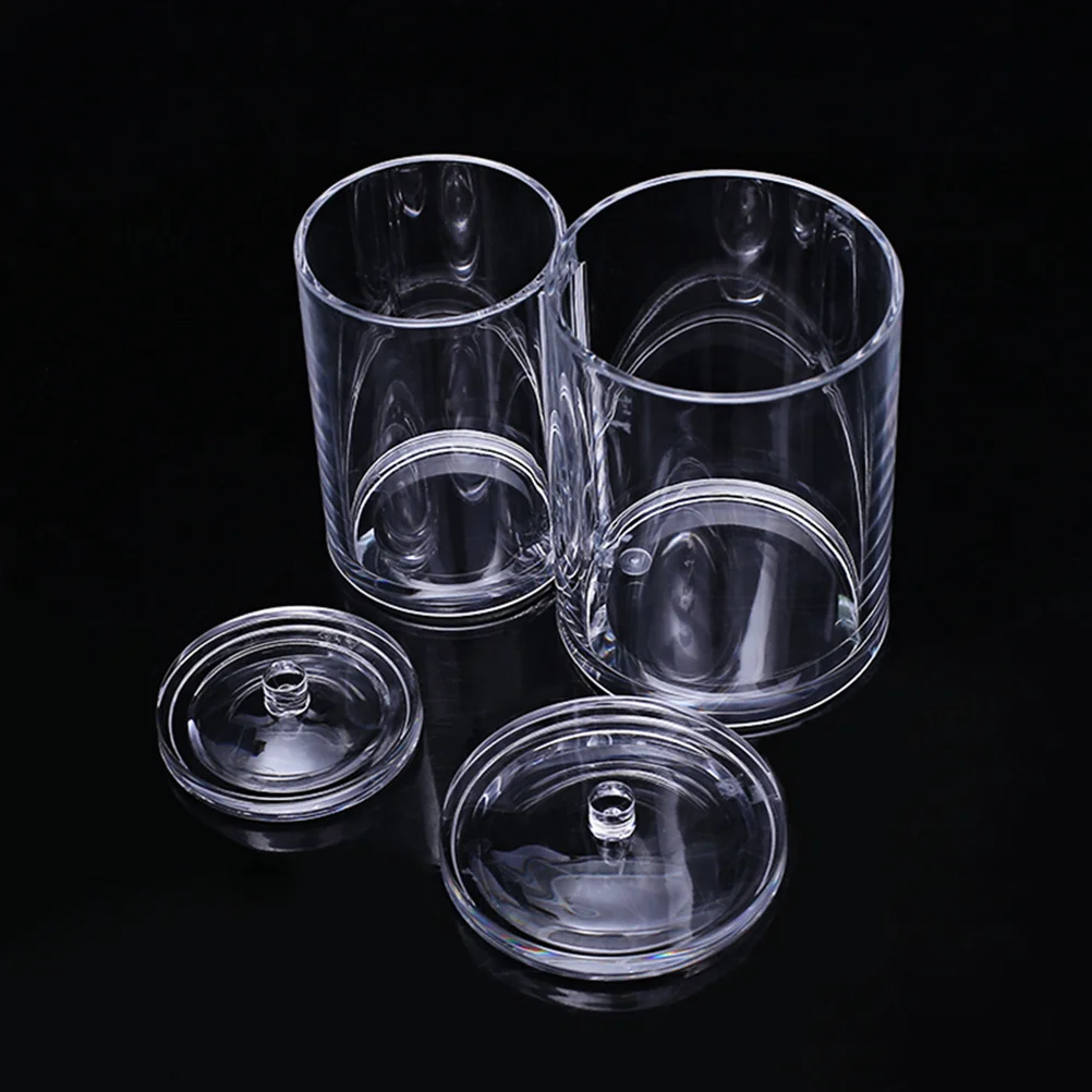Clear Acrylic Cotton Pad Holder Organizer 2-Compartment Design Large Capacity for Cotton Swabs Pads and Other Gadgets
Clear Acrylic Cotton Pad Holder Organizer 2-Compartment Design Large Capacity for Cotton Swabs Pads and Other Gadgets