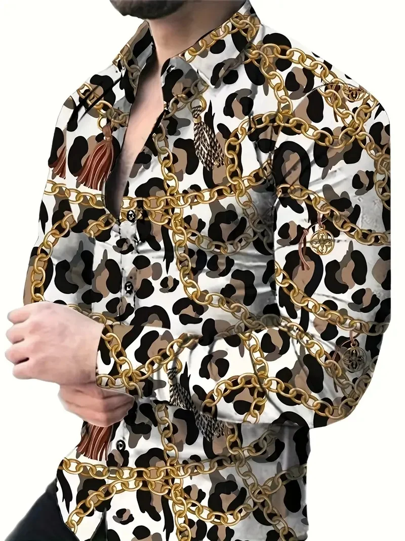 Retro style graphic men's short sleeve button down casual shirt for spring and summer vacation beach
Retro style graphic men's short sleeve button down casual shirt for spring and summer vacation beach