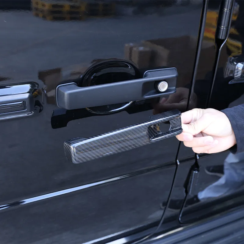 Car Door Handle Cover Trim Sticker Real Carbon Fiber Anti-Scratch Handle Protect Cover For Mercedes Benz G Class W464 2019-2026
Car Door Handle Cover Trim Sticker Real Carbon Fiber Anti-Scratch Handle Protect Cover For Mercedes Benz G Class W464 2019-2026