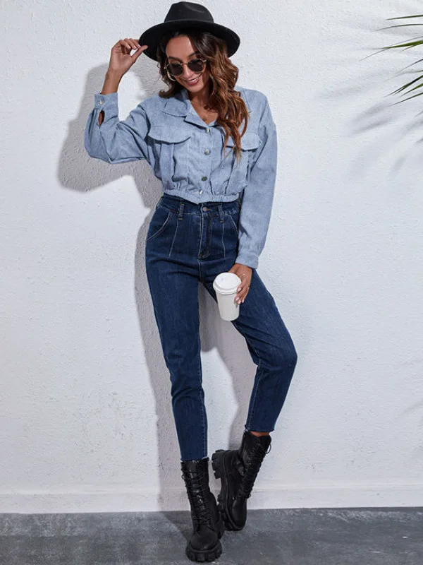 Casual Long Sve ort Jaet for Women Lightweight Thin Fabric Stand Fit Summer Outerwear Ladies Faion Basic Sle
Casual Long Sve ort Jaet for Women Lightweight Thin Fabric Stand Fit Summer Outerwear Ladies Faion Basic Sle