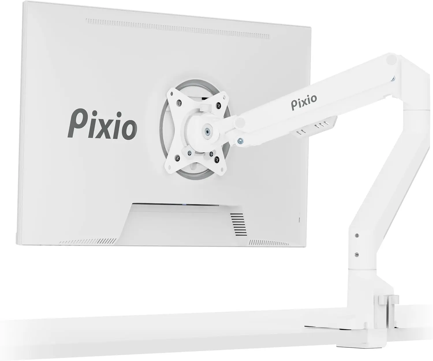 Single Monitor Arm Desk Mount for 32" Screens, VESA Compatible, Cable Management