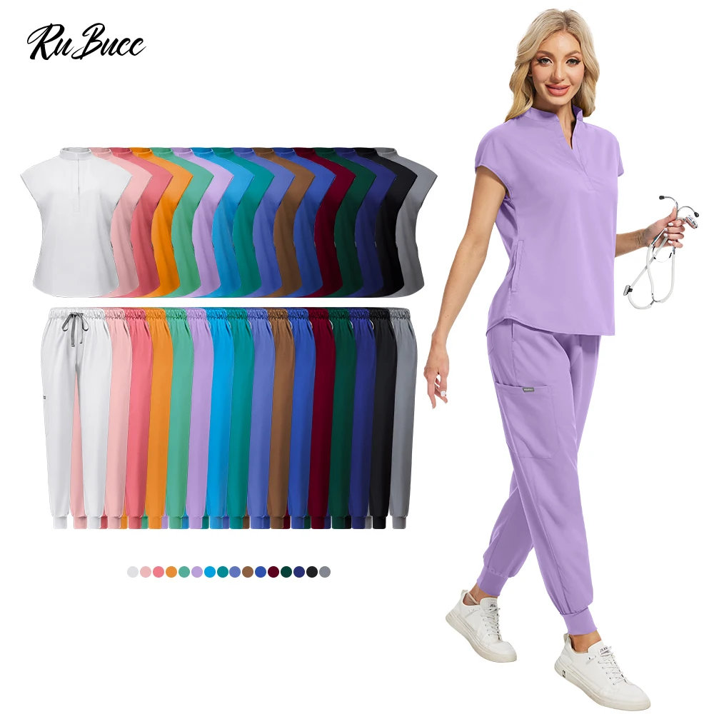 Medical Surgical Uniforms Women Beautician Work Sets Scrubs Uniforms Hot Sale Hospital Nursing Tops and Pants Workwear Wholesale
Medical Surgical Uniforms Women Beautician Work Sets Scrubs Uniforms Hot Sale Hospital Nursing Tops and Pants Workwear Wholesale
