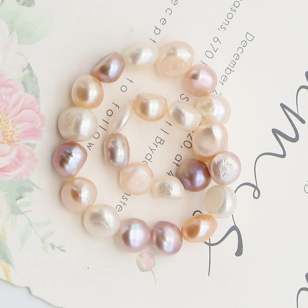 8-9mm Mix-color Baroque Pearl Bracelets Irregular Freshwater Pearl Beaded Jewelry 1 Strand Easy-to-wear Wrist Adornment Gift
8-9mm Mix-color Baroque Pearl Bracelets Irregular Freshwater Pearl Beaded Jewelry 1 Strand Easy-to-wear Wrist Adornment Gift