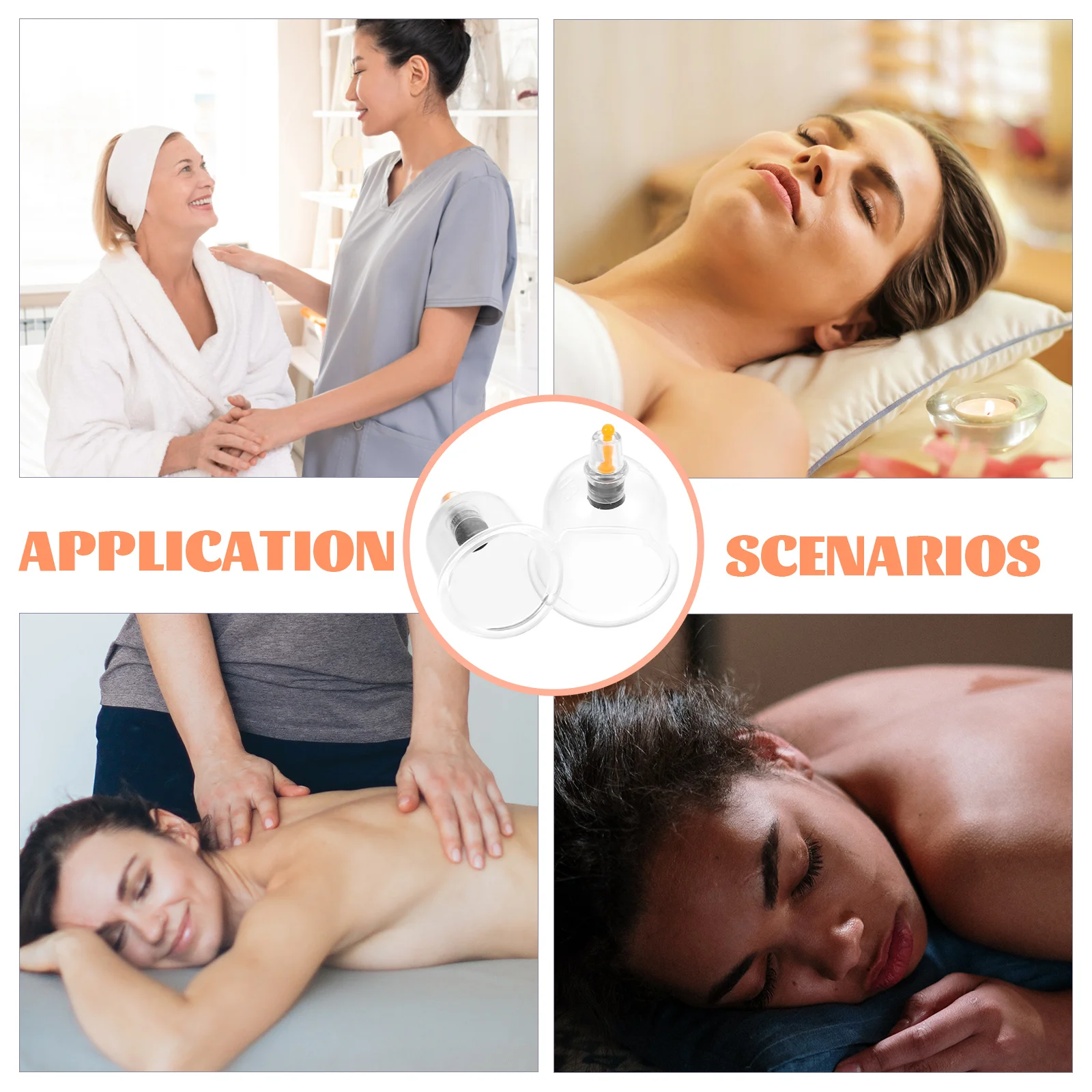 2Pcs Vacuum Cupping Cups Special Shaped 34 Plastic Massage Therapy Tool Portable Household Body Moisture Adsorption
2Pcs Vacuum Cupping Cups Special Shaped 34 Plastic Massage Therapy Tool Portable Household Body Moisture Adsorption