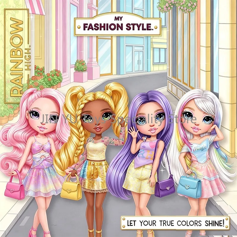 Original Rainbow High My Fashion Style 11 Inch Beautiful Glass Eyes Fashion Doll Statement Shoes Handbag Play Toys for Children
Original Rainbow High My Fashion Style 11 Inch Beautiful Glass Eyes Fashion Doll Statement Shoes Handbag Play Toys for Children