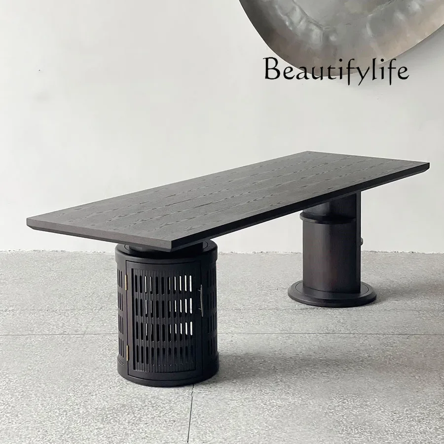 Chinese Ash Office Tea Table Household Coffee Table Zen Solid Wood Tea Table and Chair Combination
Chinese Ash Office Tea Table Household Coffee Table Zen Solid Wood Tea Table and Chair Combination