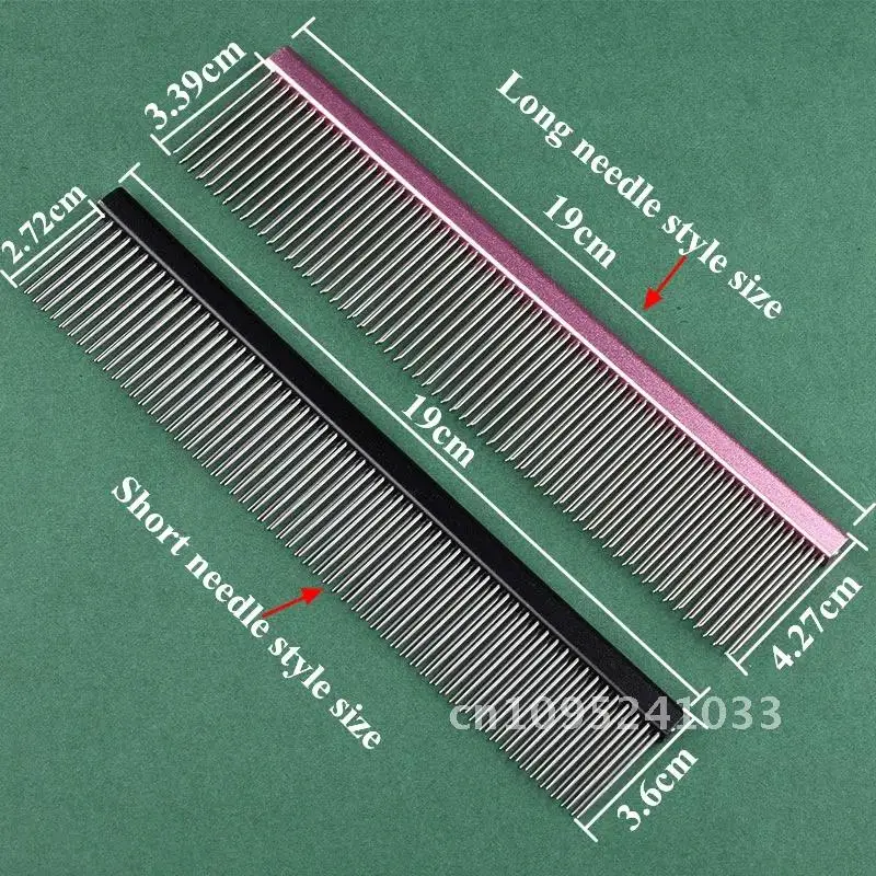 Dog Grooming 2 Row Comb Groomer Cat Combs Steel Groomer Styling Grooming Stainless Dog Hair Hairbrush Care Dog Combs Pets Comb
Dog Grooming 2 Row Comb Groomer Cat Combs Steel Groomer Styling Grooming Stainless Dog Hair Hairbrush Care Dog Combs Pets Comb