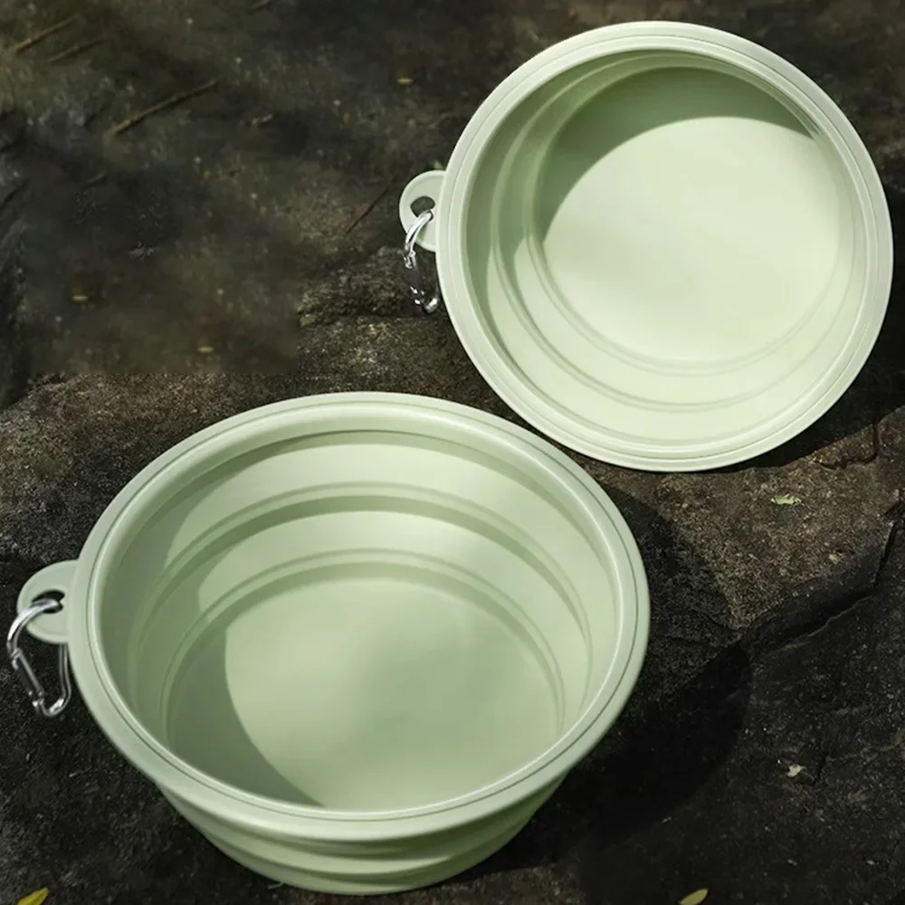 Foldable Pet Silicone Bowl, Portable Outdoor Travel Feeding Container for Cat & Dog, Water & Food Tray with Carabiner Loop
Foldable Pet Silicone Bowl, Portable Outdoor Travel Feeding Container for Cat & Dog, Water & Food Tray with Carabiner Loop