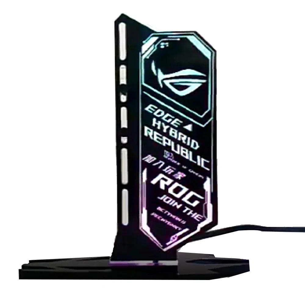 ARGB GPU Bracket 5V 3PIN AURA Symphony ROG Video Card Holder Vertical VGA Support PC Cabinet Modding Water Cooler DIY
ARGB GPU Bracket 5V 3PIN AURA Symphony ROG Video Card Holder Vertical VGA Support PC Cabinet Modding Water Cooler DIY