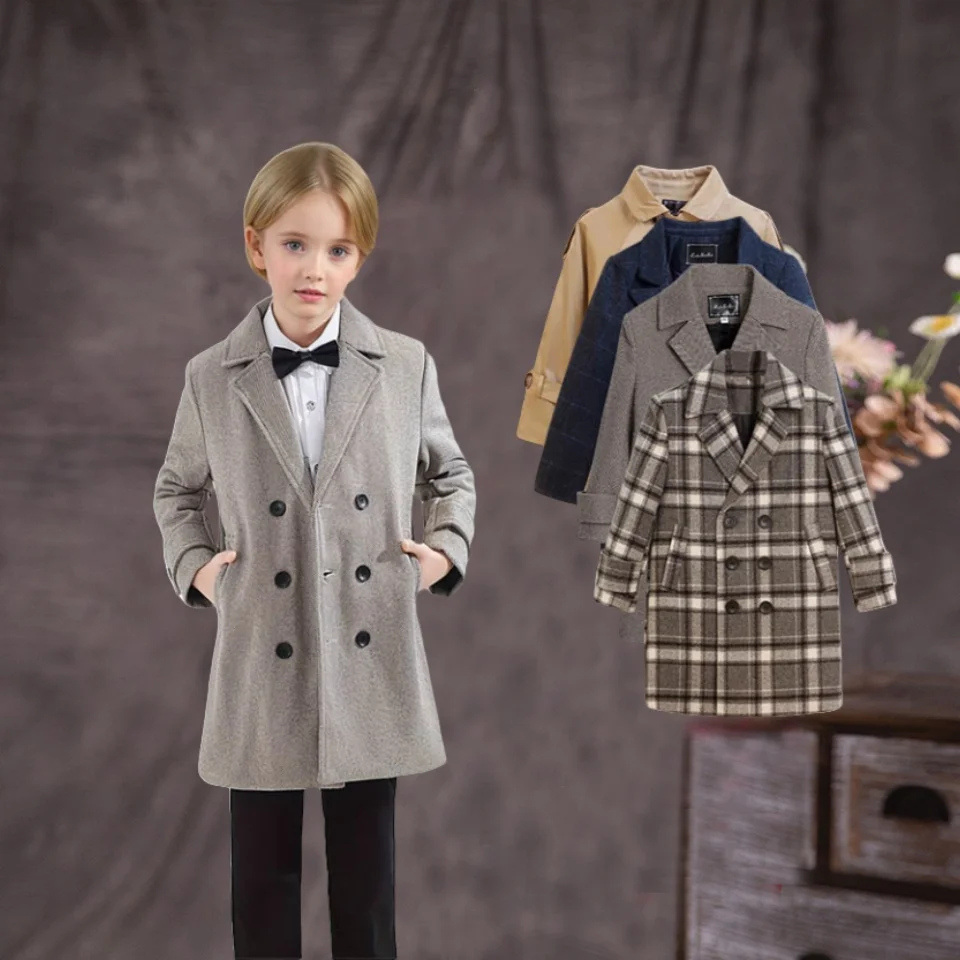 Kids Photography Woolen Coat Children Windproof Outdoor Jacket 2-11Y Princess Girls Retro Khaki Winter Thick Warm Wool Coat
Kids Photography Woolen Coat Children Windproof Outdoor Jacket 2-11Y Princess Girls Retro Khaki Winter Thick Warm Wool Coat